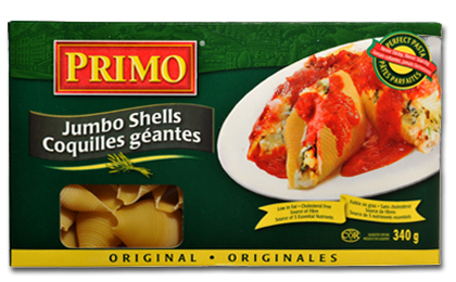 Primo Specialty Pasta Jumbo Shells  